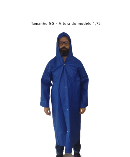 Capa de chuva napa azul Capere CA 28622
