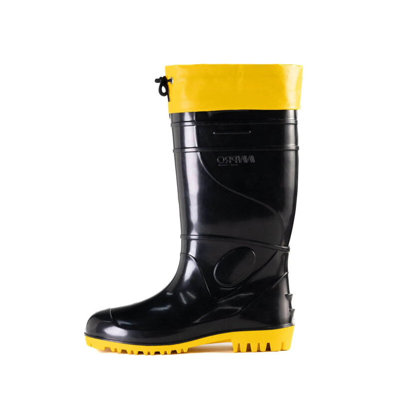Bota de PVC Innpro cano extra longo com polaina 40cm CA 49855